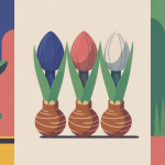 Bulbes jacinthe Lidl en pot et jardin avec fleurs printanières