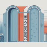 Vue sectionnée de cloison sad 160 double ossature, isolation, plaques pour isolation acoustique et incendie