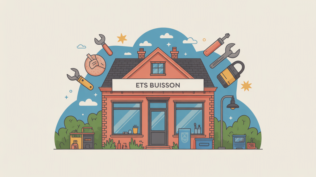 ETS Buisson façade outils métiers bâtiment