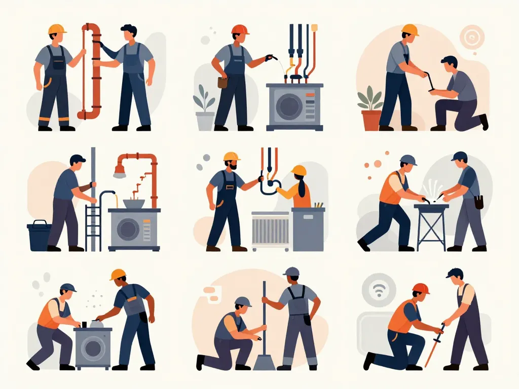 ETS Buisson interventions plomberie électricité chauffage