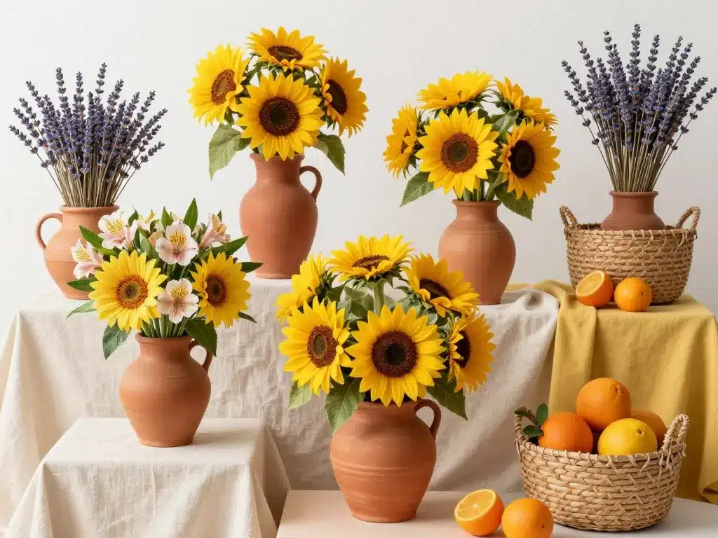 visuel fleur sud bouquet décoration festive