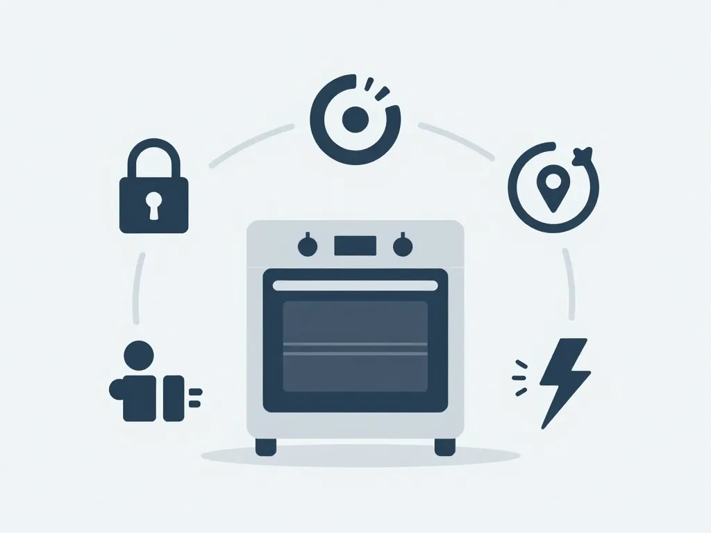 schéma four ne chauffe plus après coupure de courant causes sécurité composants