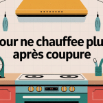 four ne chauffe plus après coupure de courant panneau électrique horloge clignotante