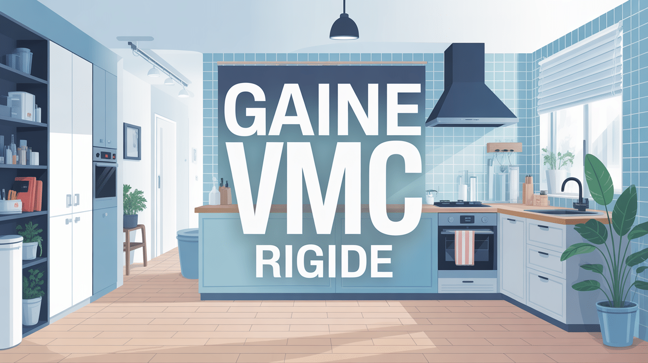 illustration réseau gaine vmc rigide maison