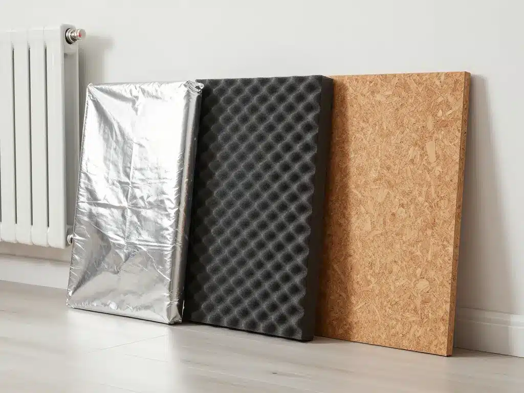 isolant derriere radiateur film mousse liège