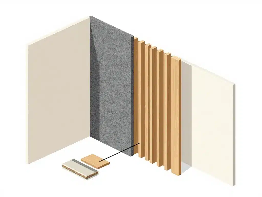 isolation phonique mur mitoyen faible épaisseur matériaux et solutions minces