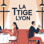 Illustration vectorielle La Tige Lyon ambiance conviviale