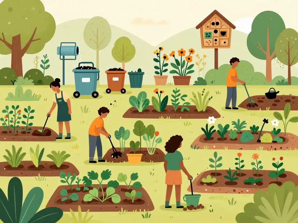 pratiques écologiques les jardinautes potager biodiversité