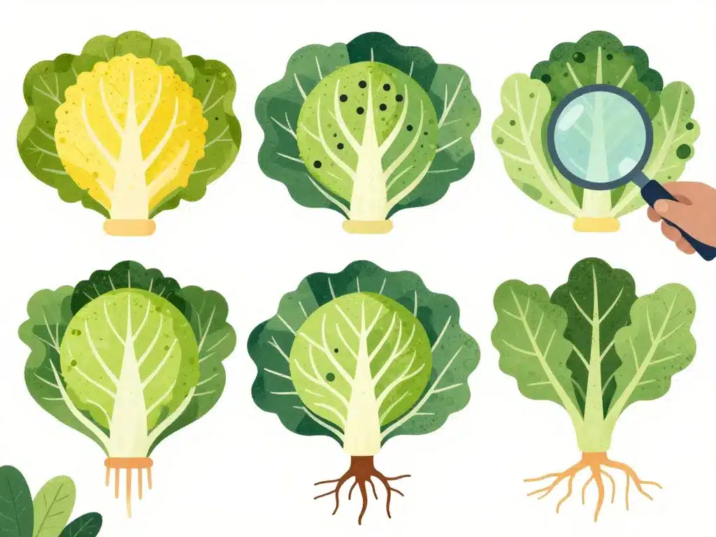 maladie des choux photos mildiou alternariose racines gonflées