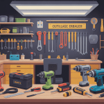 Illustration outillage électroportatif marque Erbauer