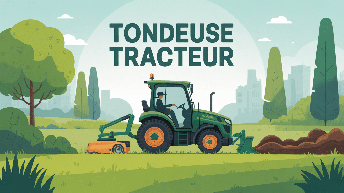 meilleur tondeuse tracteur illustration choix terrains