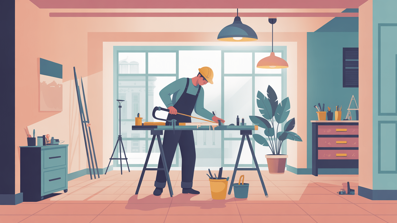 illustration plaquiste strasbourg rénovation moderne