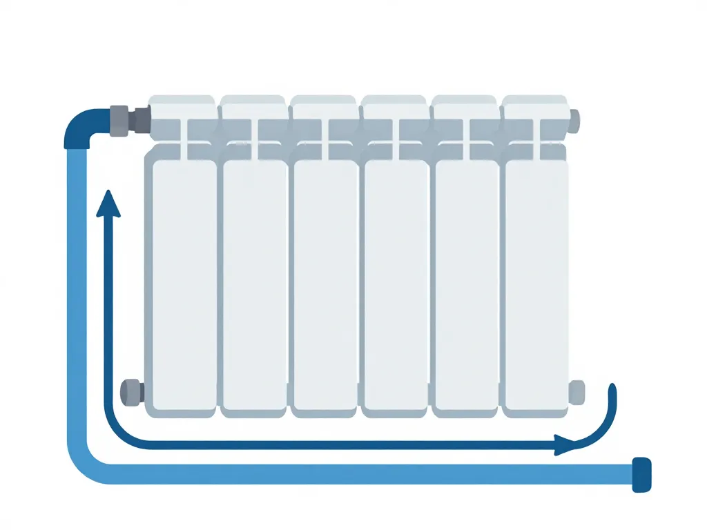 radiateur ne chauffe pas tuyau froid schema fonctionnement