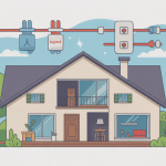 schéma branchement sonnette legrand 230v global maison moderne