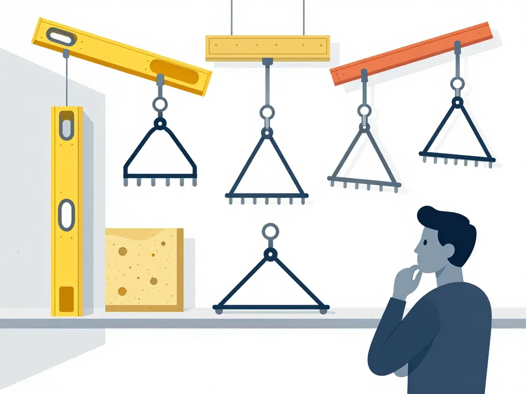 illustration suspente isolation sélection chantier