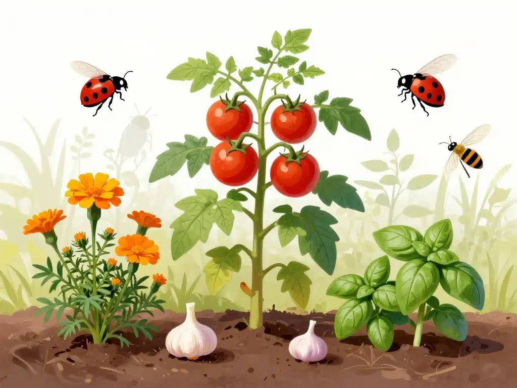 truc de grand-mère pour avoir de belles tomates protection naturelle contre maladies et parasites