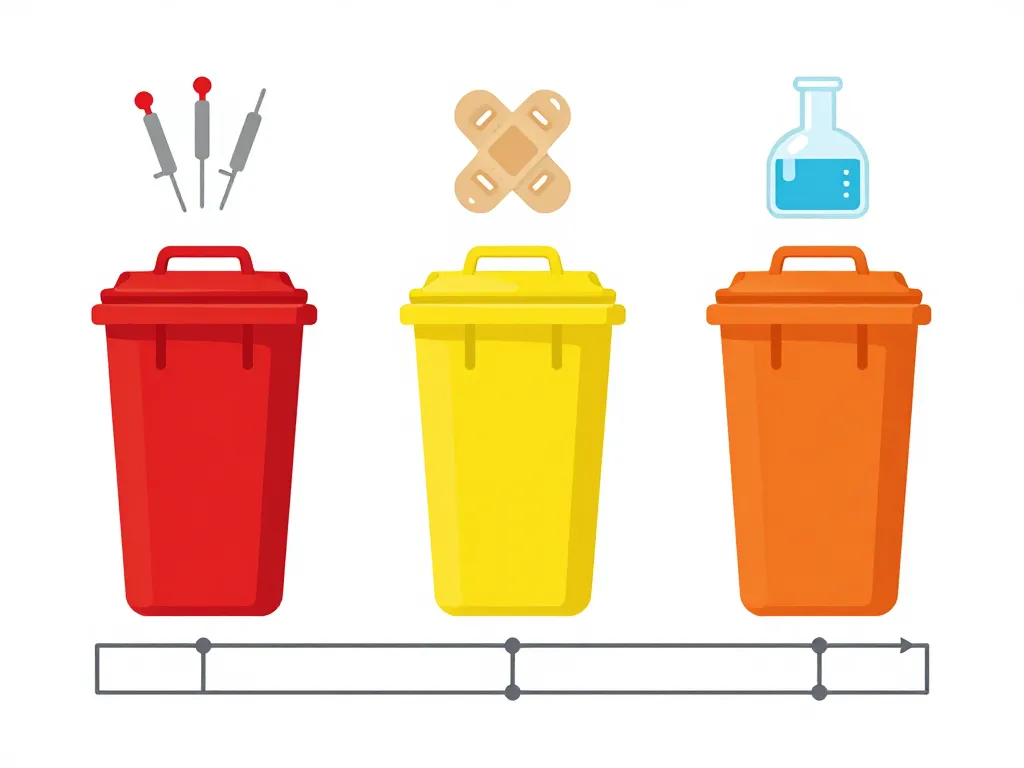 Tri dechet tactile en bacs séparés sécurisés