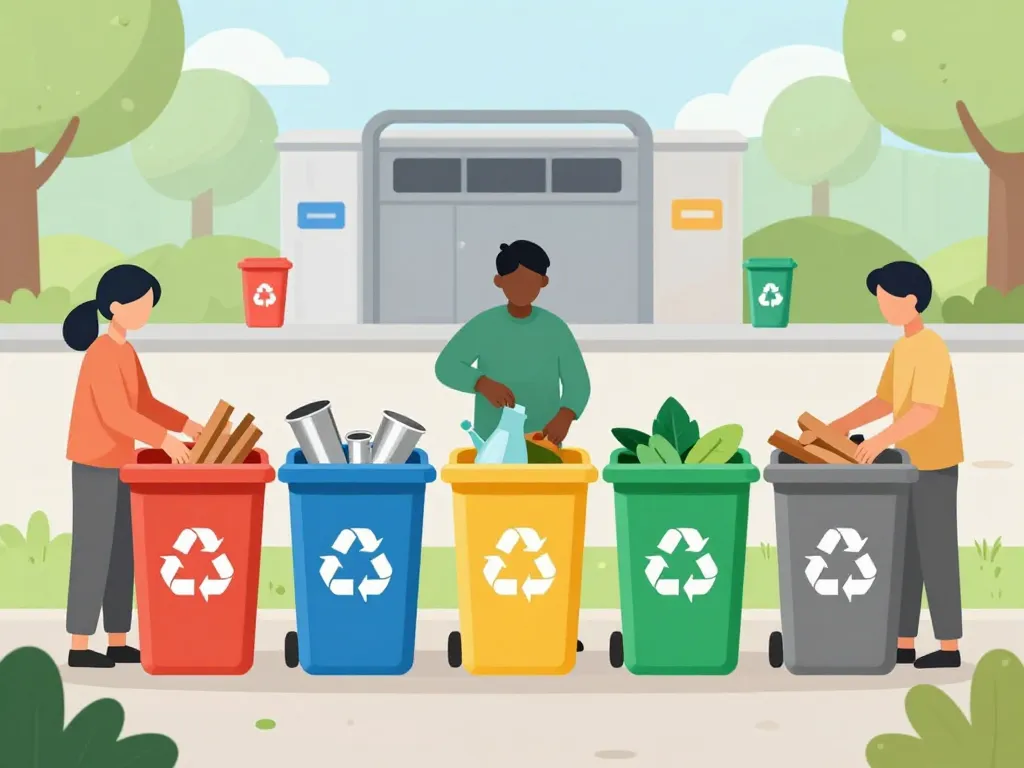 tri déchets déchetterie la roche sur foron