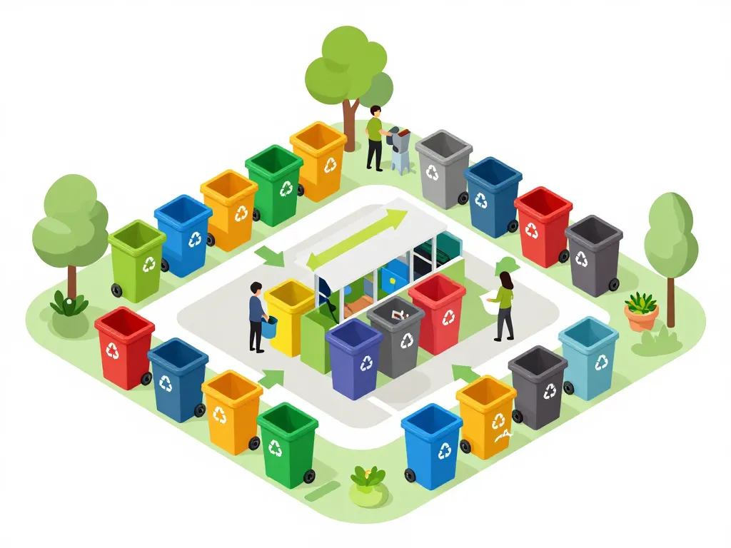 Plan organisation déchetterie leognan