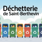 déchetterie saint berthevin illustration gestion recyclage