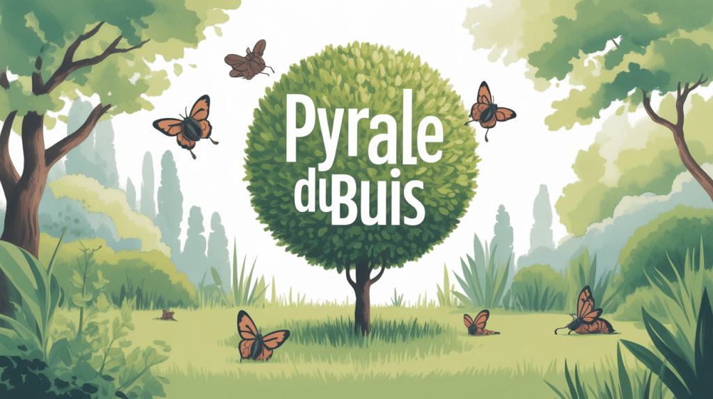 pyrale du buis quand traiter vue globale protection jardin