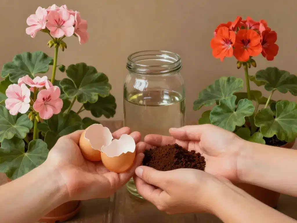 Recette de grand-mère pour avoir de beaux géraniums astuces naturelles floraison