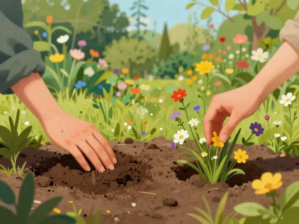 Trou dans le jardin quel animal gestion cohabitation boucher