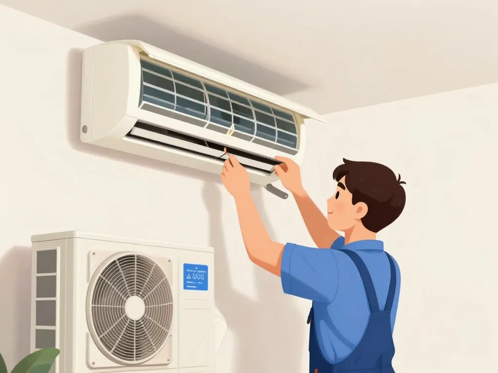 Déroulé installation climatiseur split étapes montage et raccordement