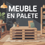 fabriquer meuble palette illustration atelier