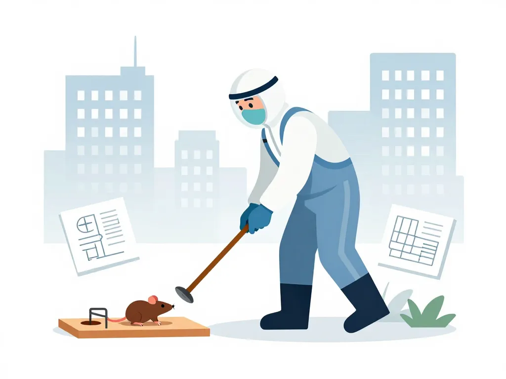 Métier formation deratiseur illustration protections