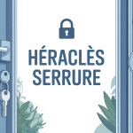 Illustration héraclès serrurier sécurité cylindre clés