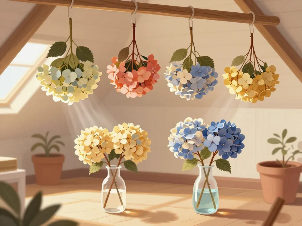 méthodes hortensia comment les faire secher étape par étape