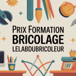 lelabdubricoleur formation bricolage prix illustration outils et ordinateur