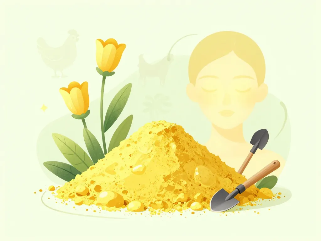 Mélange symbolique origine usages fleur de soufre