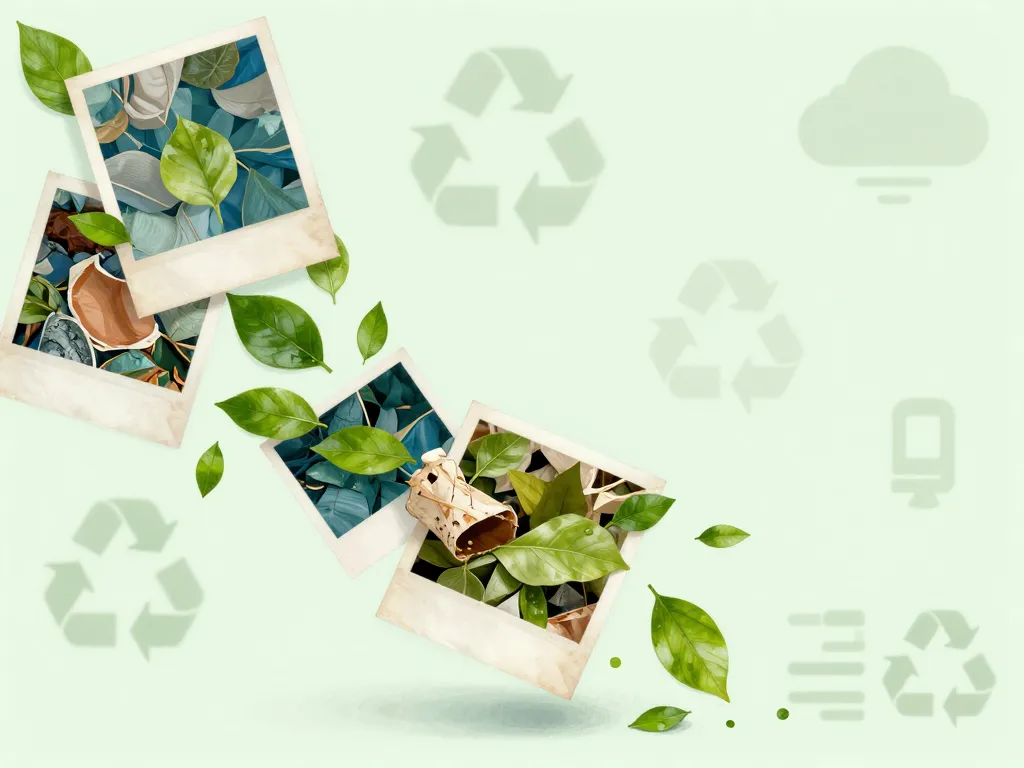 peut on jeter des photos à la poubelle recyclage écologique
