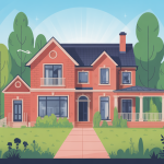 Illustration surélévation maison et voisinage transformation