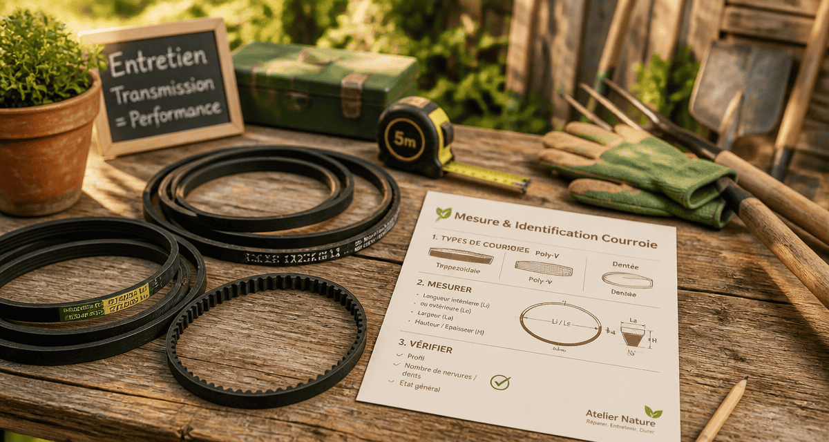 123courroie courroies transmission outils atelier