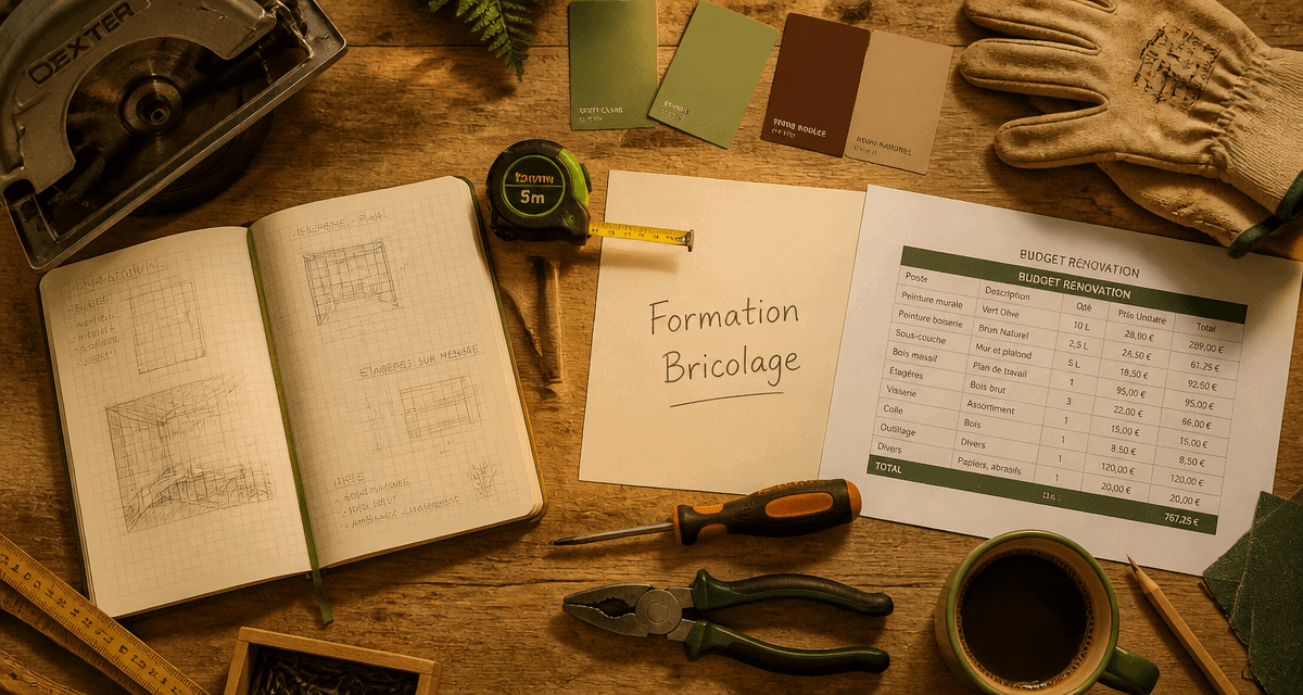 bricolageettravaux formation prix outils plan