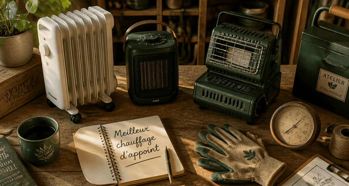 meilleur chauffage d appoint radiateurs et poêle sur table