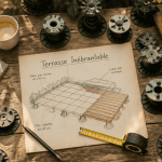 plots discount plots terrasse grès bois plan