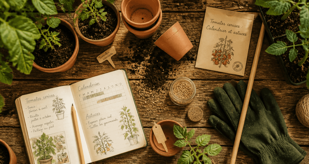 quand planter tomates cerises table jardinage