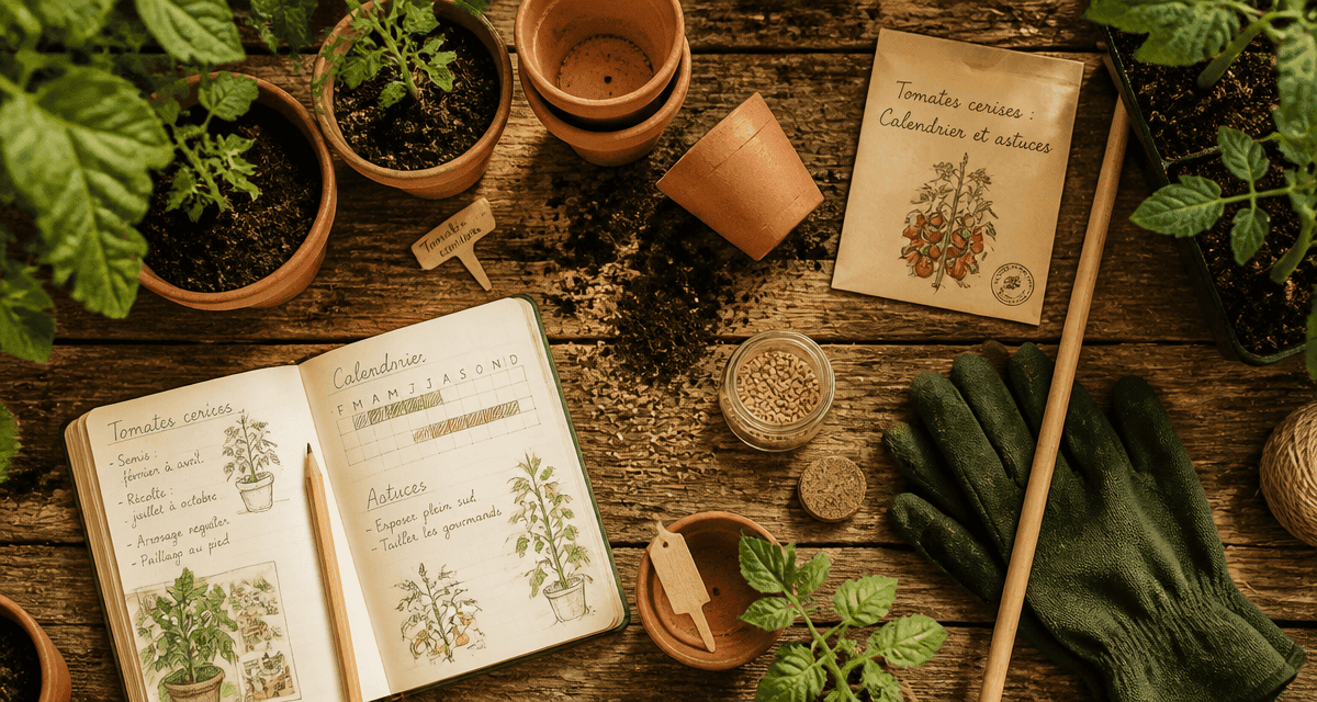 quand planter tomates cerises table jardinage