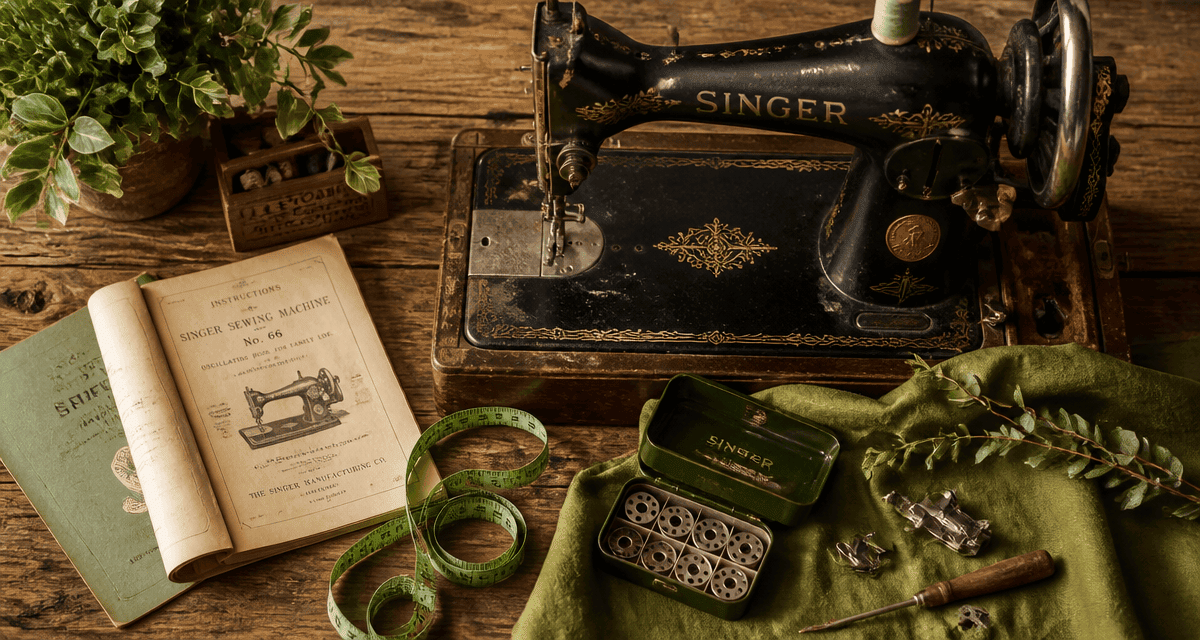 singer machine à coudre ancienne prix sur établi