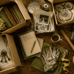 Vider maison cartons objets anciens