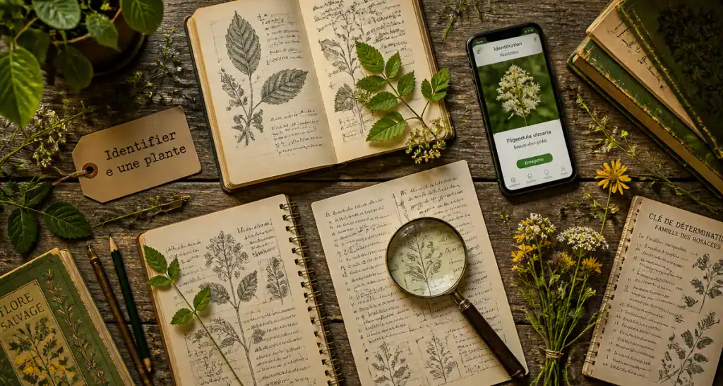 comment reconnaitre une plante carnet loupe application