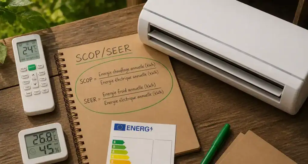 Consommation electrique climatiseur reversible : calcul et leviers pour réduire la facture