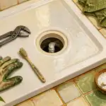 deboucher la douche avec outils et produits naturels