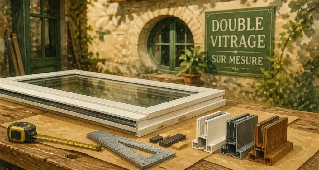 Fenetre double vitrage sur mesure : isolation thermique et acoustique