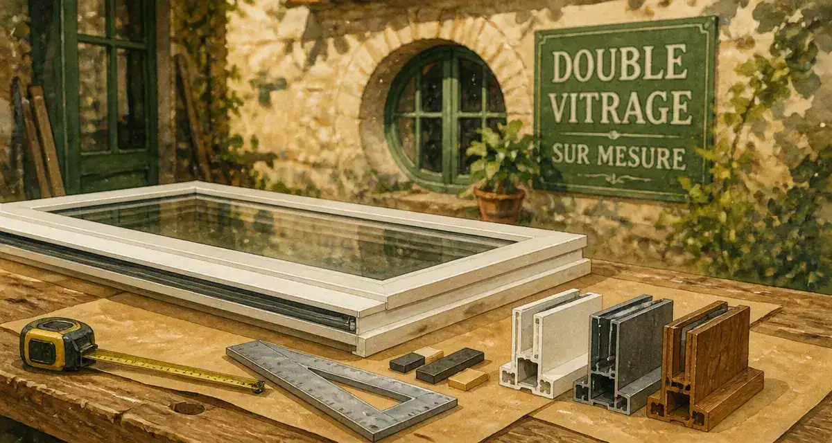 Fenetre double vitrage sur mesure : isolation thermique et acoustique