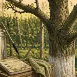 Quand traiter les arbres fruitiers : pulvérisation sur pommier en bourgeons verts